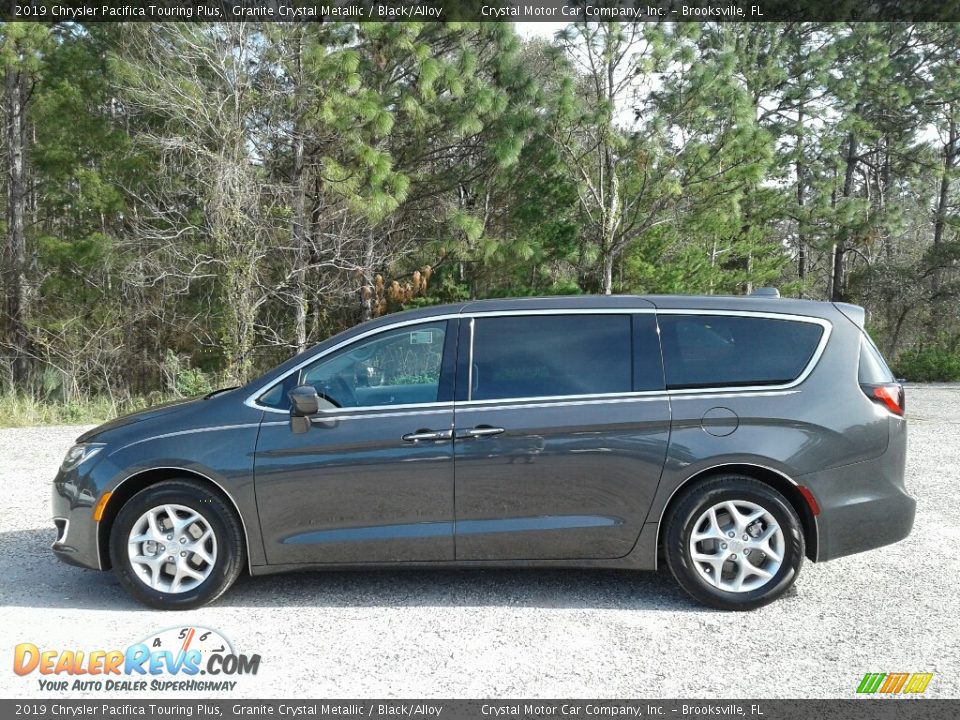 2019 Chrysler Pacifica Touring Plus Granite Crystal Metallic / Black/Alloy Photo #2