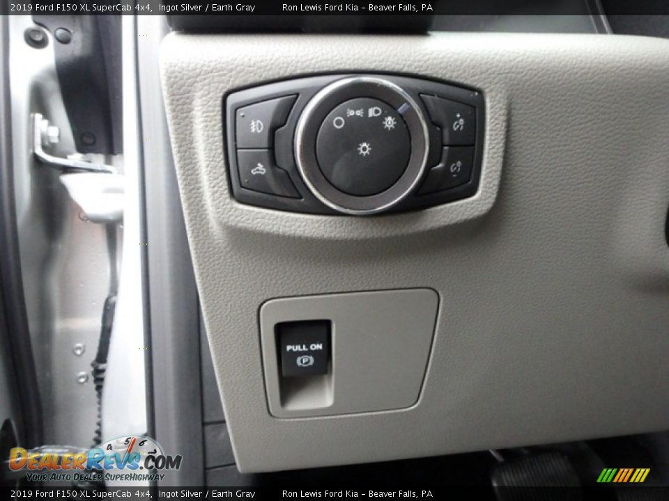 2019 Ford F150 XL SuperCab 4x4 Ingot Silver / Earth Gray Photo #15
