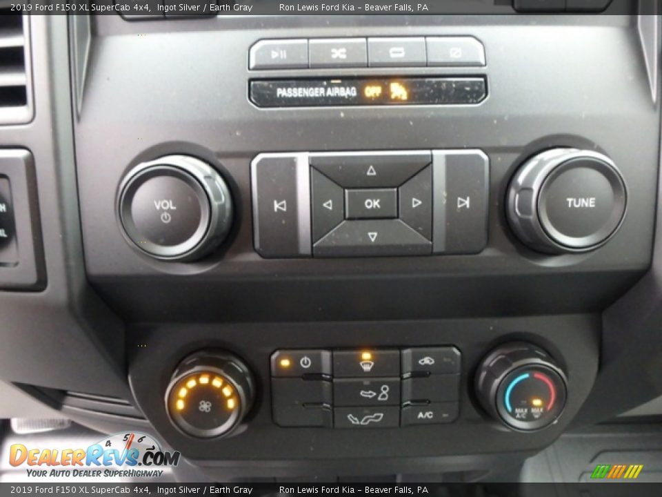 2019 Ford F150 XL SuperCab 4x4 Ingot Silver / Earth Gray Photo #19
