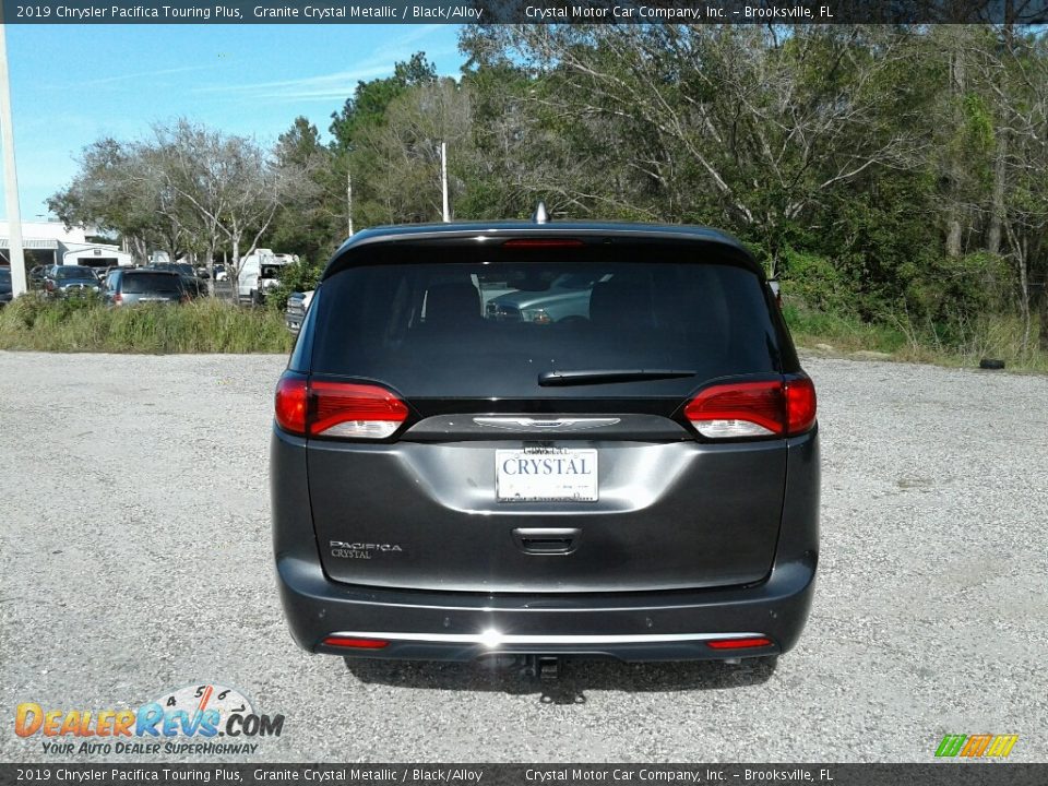 2019 Chrysler Pacifica Touring Plus Granite Crystal Metallic / Black/Alloy Photo #4