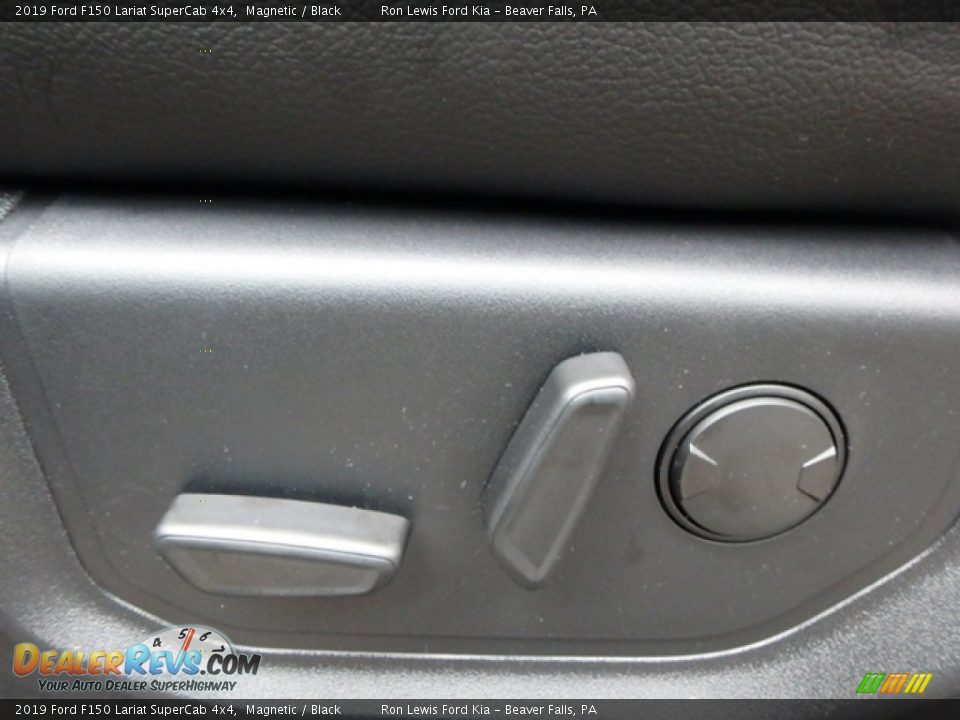 2019 Ford F150 Lariat SuperCab 4x4 Magnetic / Black Photo #15