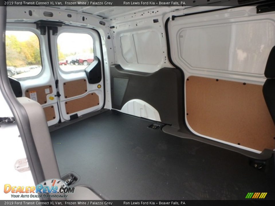 2019 Ford Transit Connect XL Van Frozen White / Palazzo Grey Photo #2