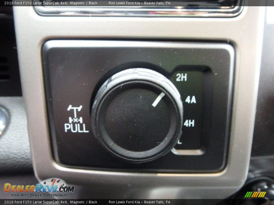 2019 Ford F150 Lariat SuperCab 4x4 Magnetic / Black Photo #18