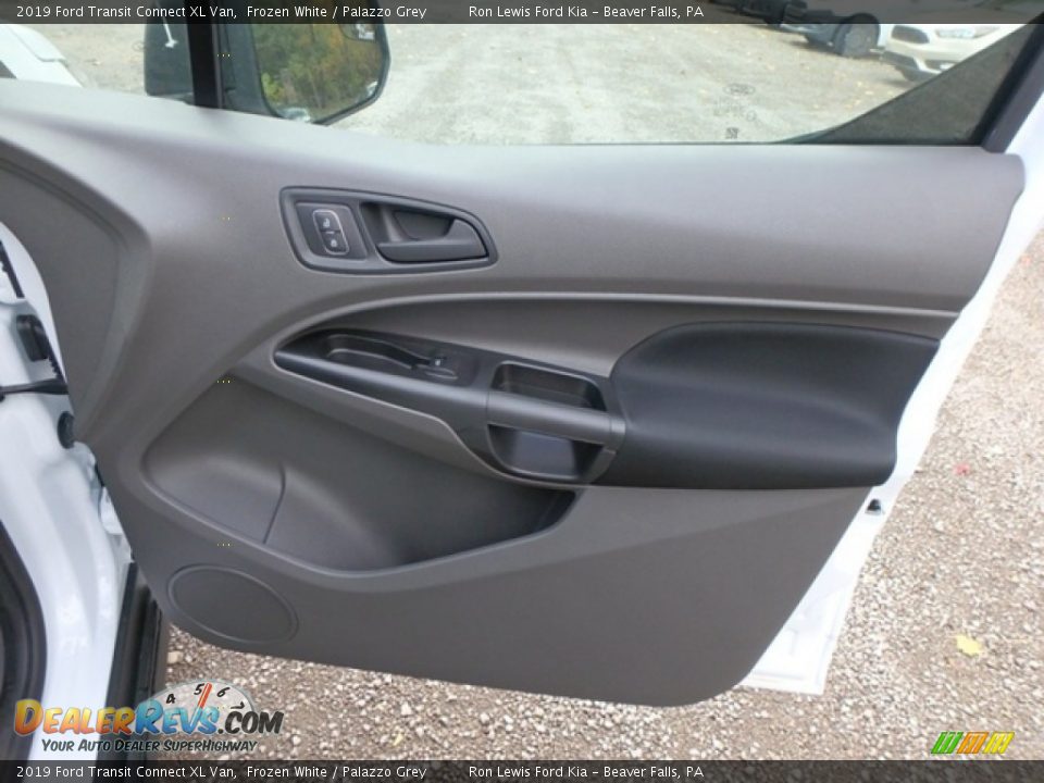 2019 Ford Transit Connect XL Van Frozen White / Palazzo Grey Photo #4