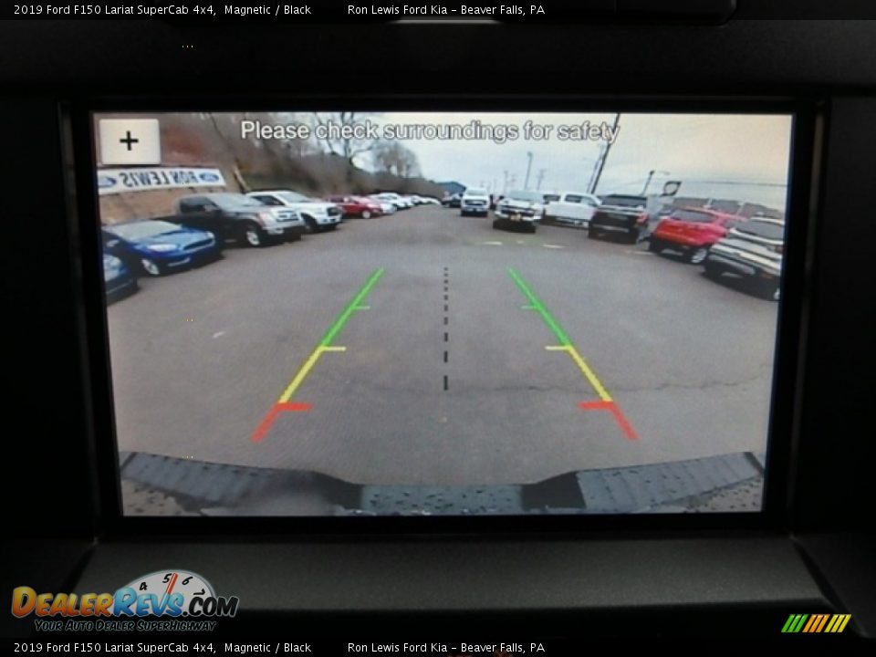 2019 Ford F150 Lariat SuperCab 4x4 Magnetic / Black Photo #20