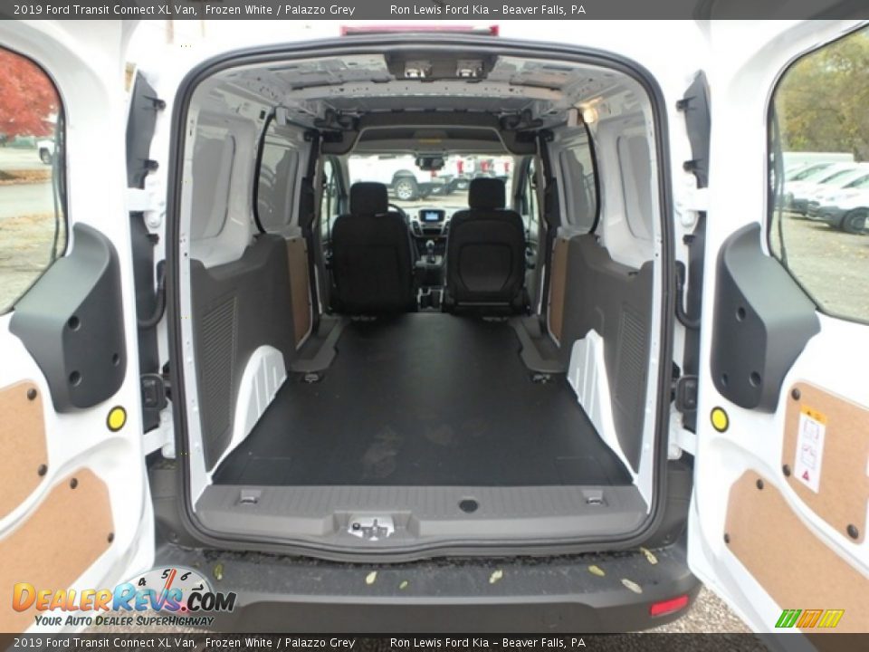 2019 Ford Transit Connect XL Van Frozen White / Palazzo Grey Photo #6