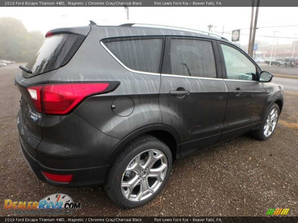 2019 Ford Escape Titanium 4WD Magnetic / Chromite Gray/Charcoal Black Photo #2