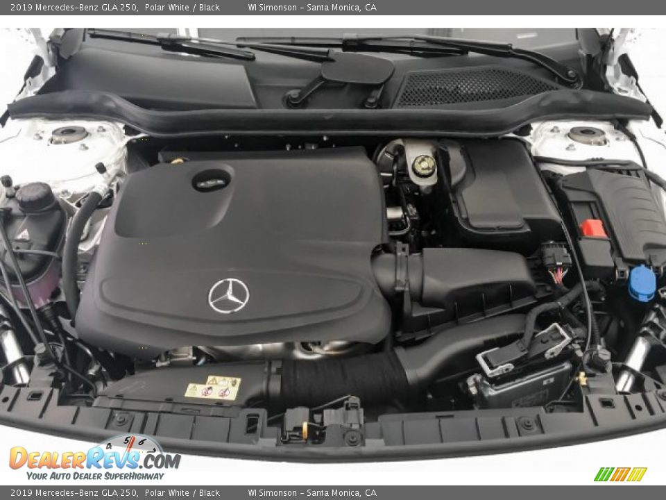 2019 Mercedes-Benz GLA 250 Polar White / Black Photo #8