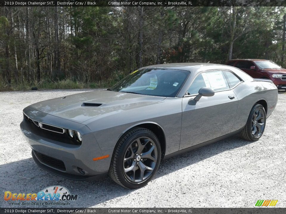 2019 Dodge Challenger SXT Destroyer Gray / Black Photo #1