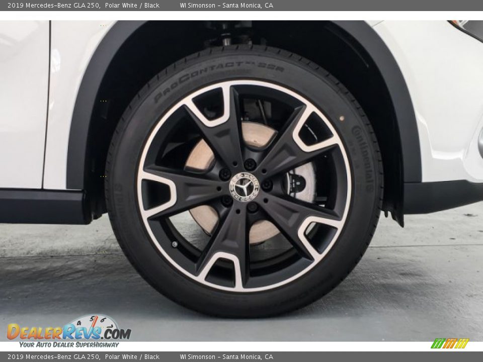2019 Mercedes-Benz GLA 250 Polar White / Black Photo #9