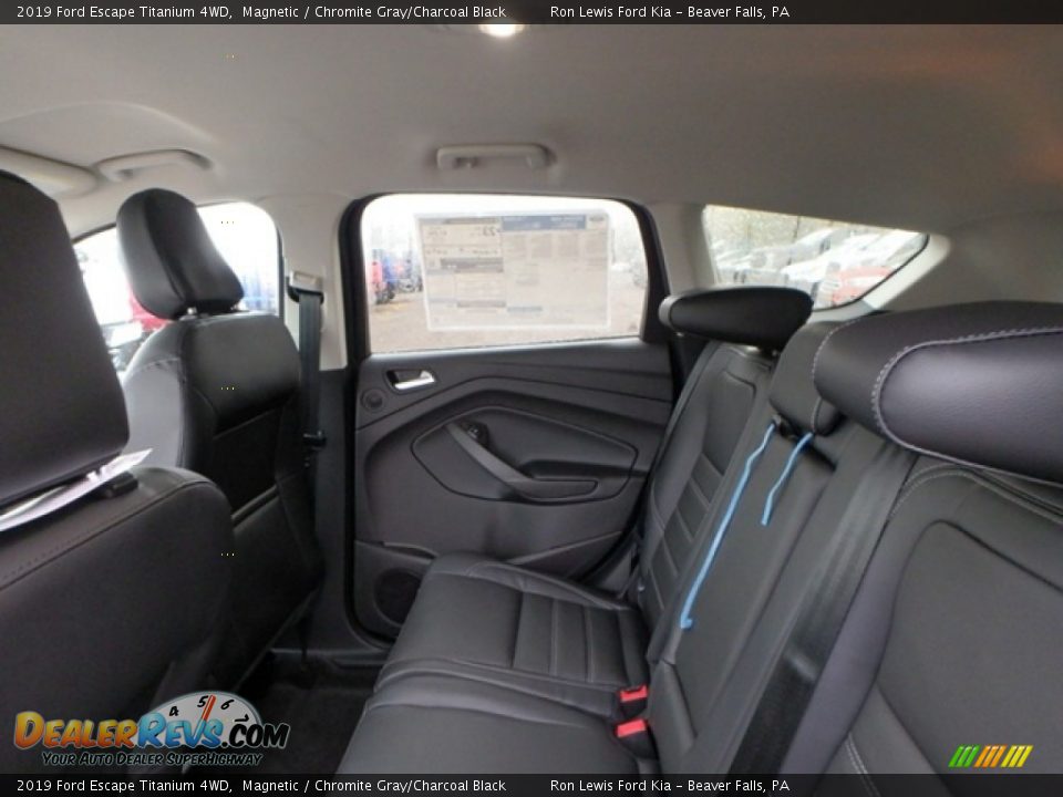 2019 Ford Escape Titanium 4WD Magnetic / Chromite Gray/Charcoal Black Photo #12
