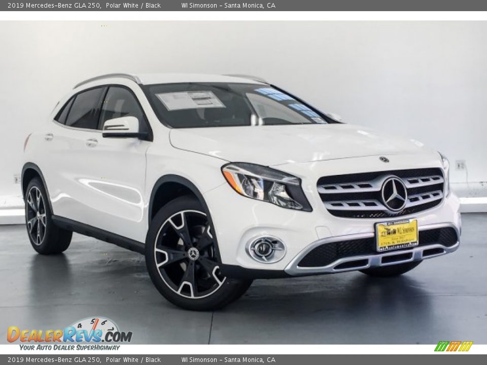 2019 Mercedes-Benz GLA 250 Polar White / Black Photo #12
