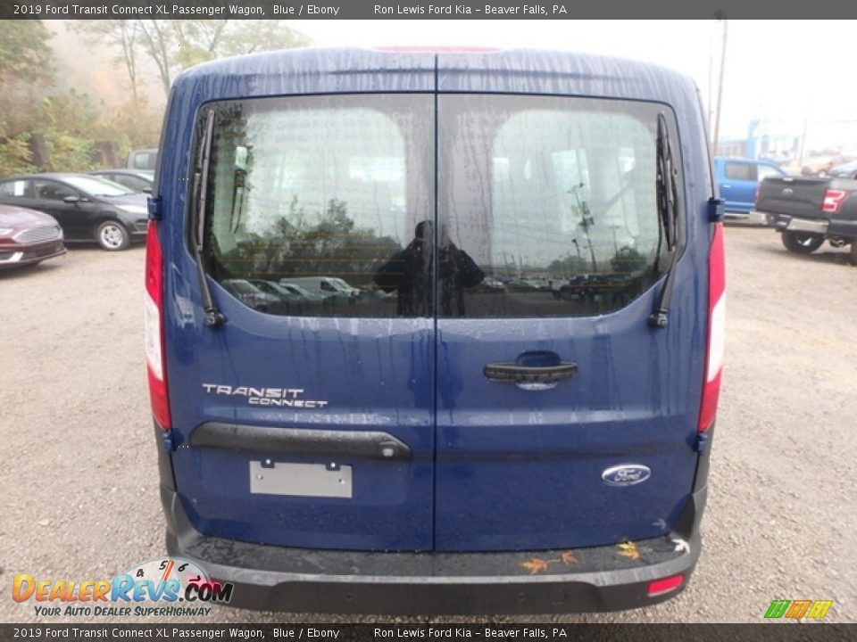 2019 Ford Transit Connect XL Passenger Wagon Blue / Ebony Photo #3