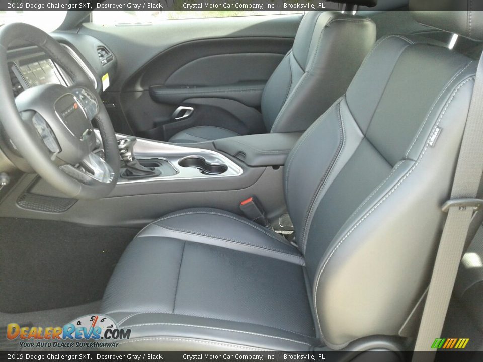 2019 Dodge Challenger SXT Destroyer Gray / Black Photo #9