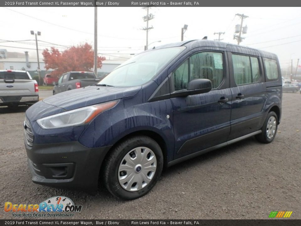 Front 3/4 View of 2019 Ford Transit Connect XL Passenger Wagon Photo #7