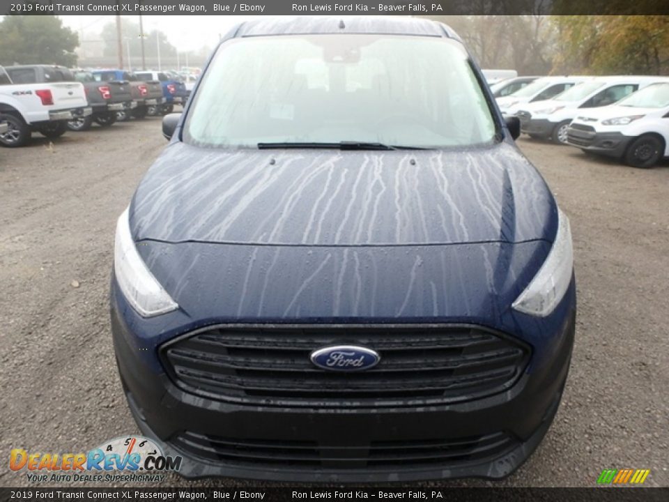 2019 Ford Transit Connect XL Passenger Wagon Blue / Ebony Photo #8