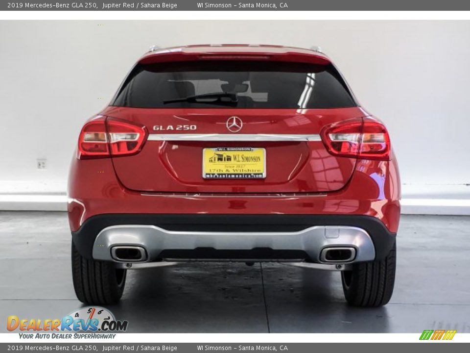 2019 Mercedes-Benz GLA 250 Jupiter Red / Sahara Beige Photo #3