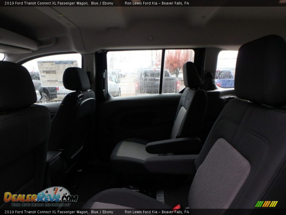 2019 Ford Transit Connect XL Passenger Wagon Blue / Ebony Photo #12