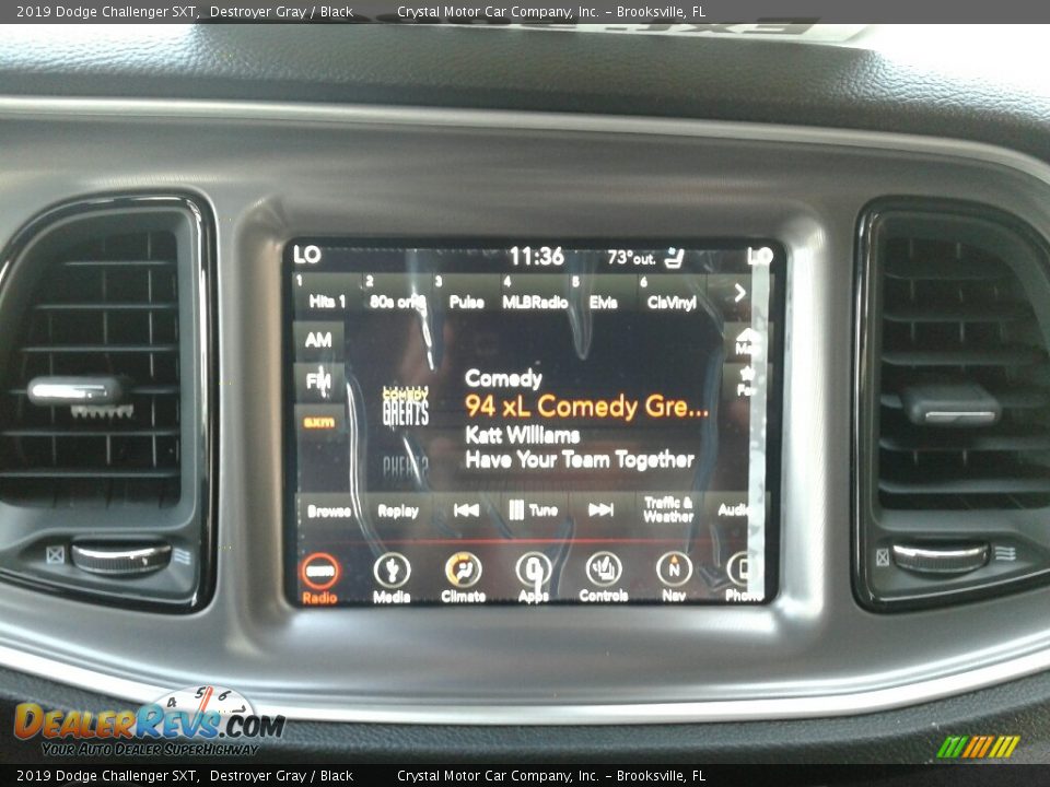 2019 Dodge Challenger SXT Destroyer Gray / Black Photo #15