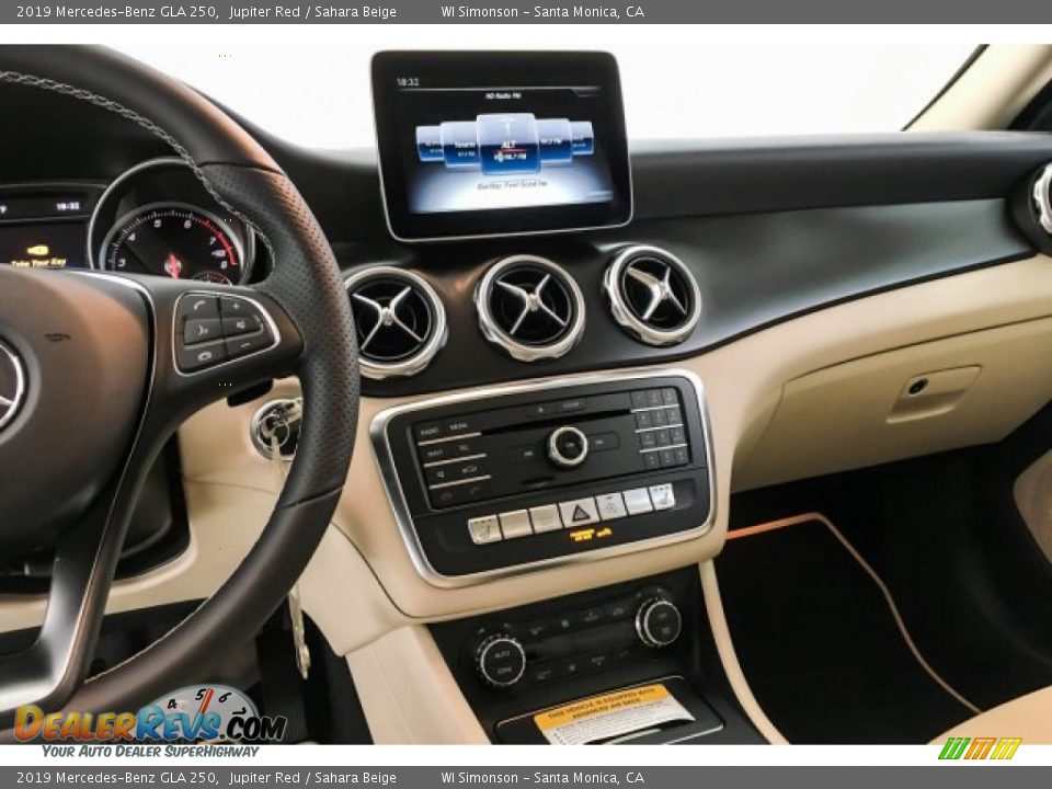 2019 Mercedes-Benz GLA 250 Jupiter Red / Sahara Beige Photo #6