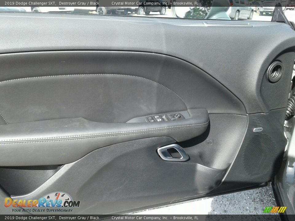 2019 Dodge Challenger SXT Destroyer Gray / Black Photo #17