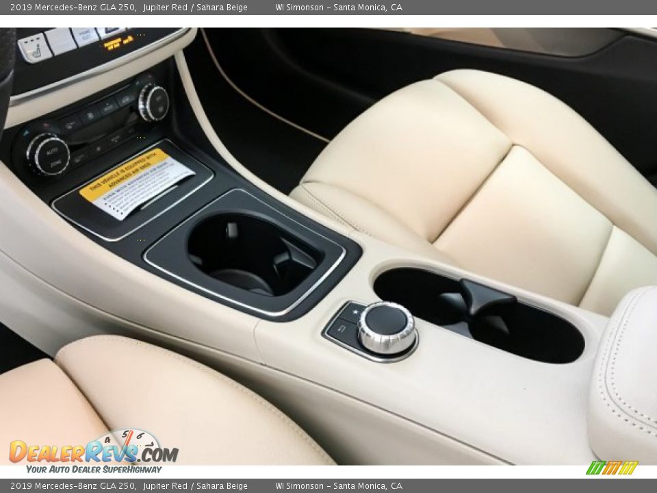 2019 Mercedes-Benz GLA 250 Jupiter Red / Sahara Beige Photo #7