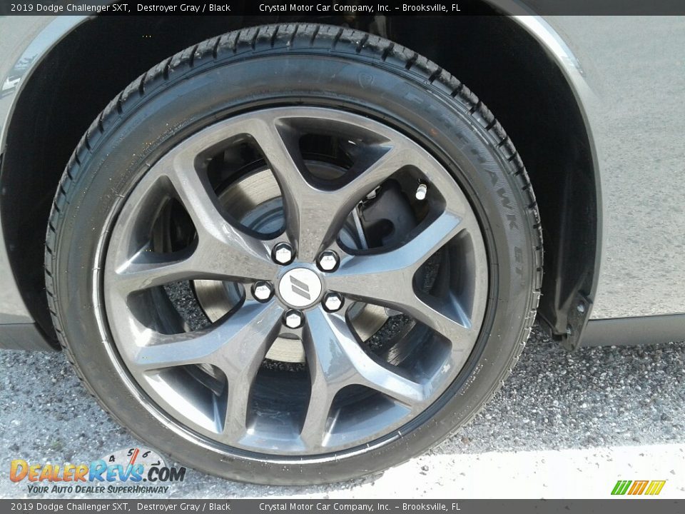 2019 Dodge Challenger SXT Destroyer Gray / Black Photo #20