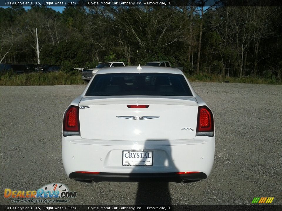 2019 Chrysler 300 S Bright White / Black Photo #4