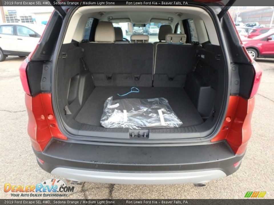 2019 Ford Escape SEL 4WD Sedona Orange / Medium Light Stone Photo #4