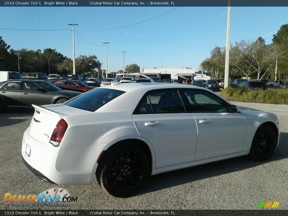 2019 Chrysler 300 S Bright White / Black Photo #5