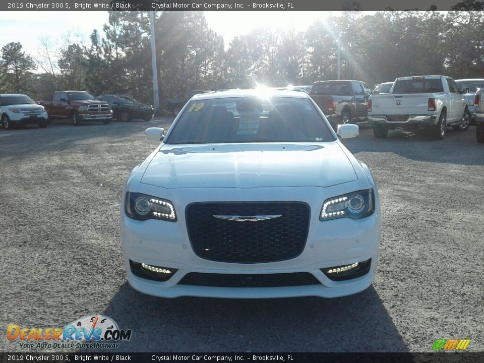 2019 Chrysler 300 S Bright White / Black Photo #8