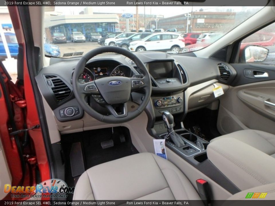 2019 Ford Escape SEL 4WD Sedona Orange / Medium Light Stone Photo #13