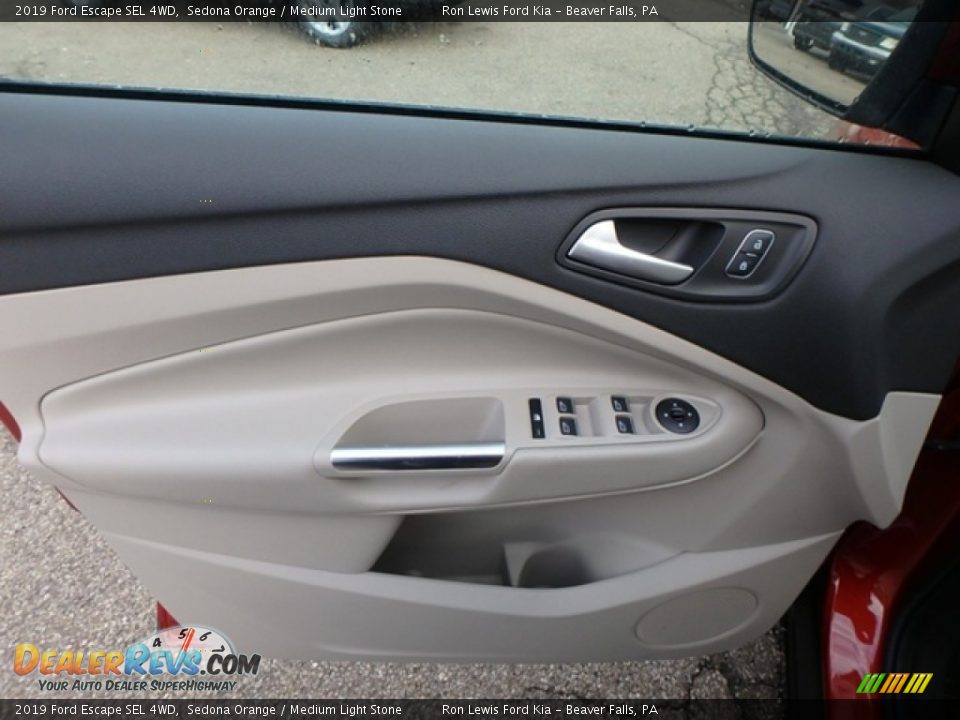 2019 Ford Escape SEL 4WD Sedona Orange / Medium Light Stone Photo #14