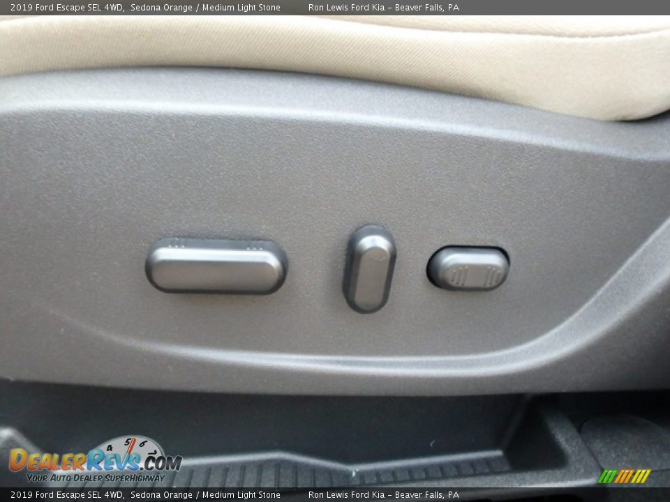 2019 Ford Escape SEL 4WD Sedona Orange / Medium Light Stone Photo #16
