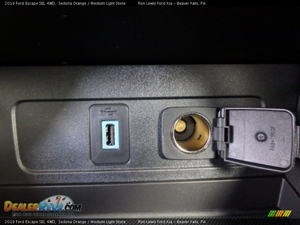 2019 Ford Escape SEL 4WD Sedona Orange / Medium Light Stone Photo #18