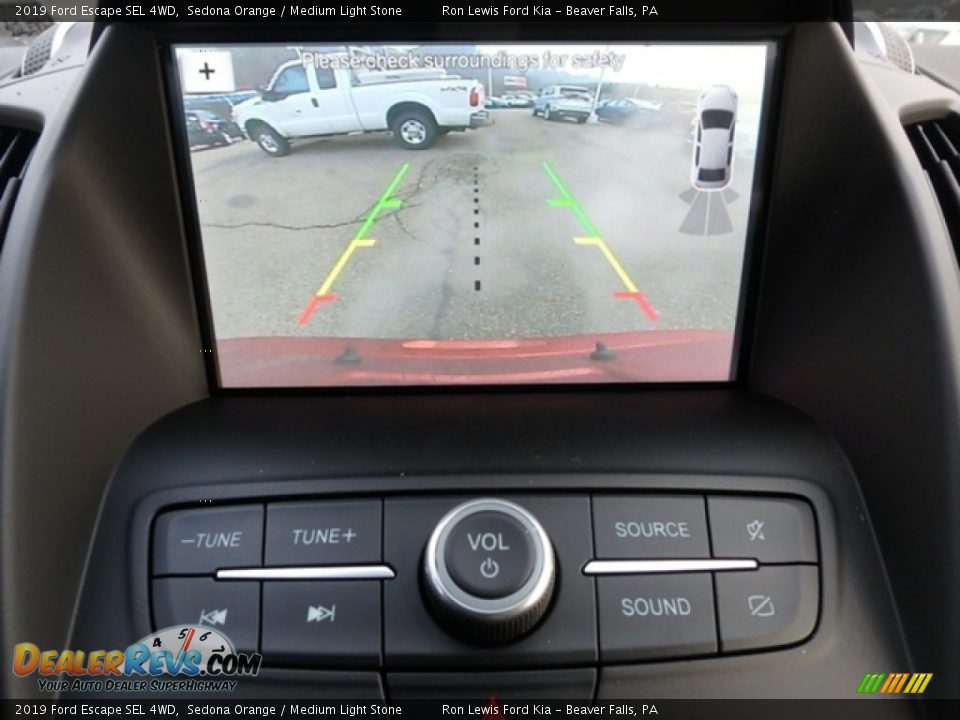 2019 Ford Escape SEL 4WD Sedona Orange / Medium Light Stone Photo #19