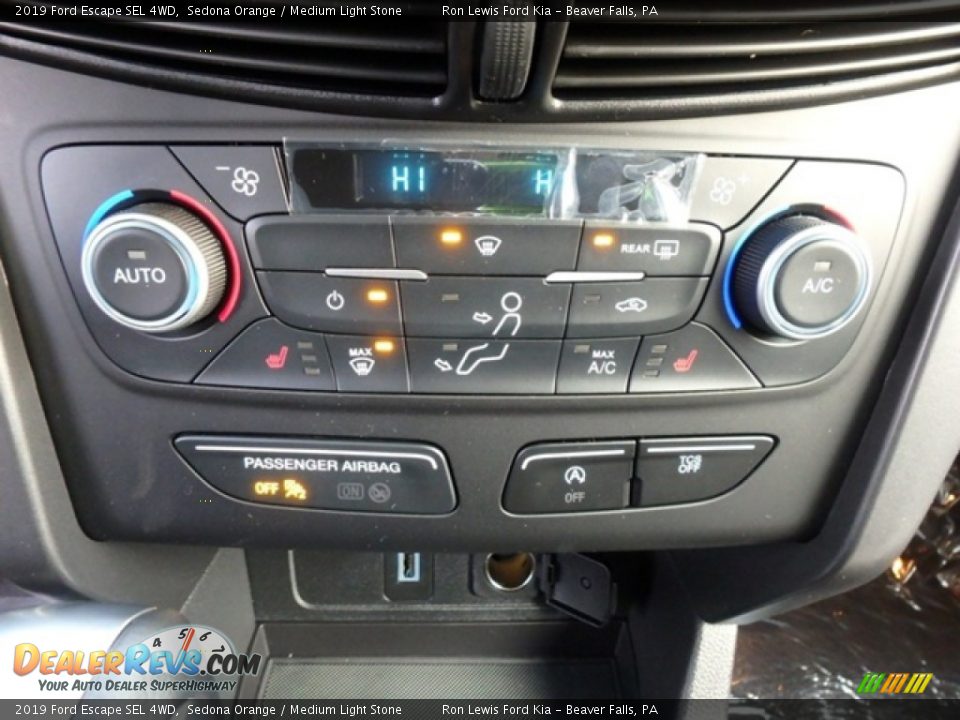 2019 Ford Escape SEL 4WD Sedona Orange / Medium Light Stone Photo #20