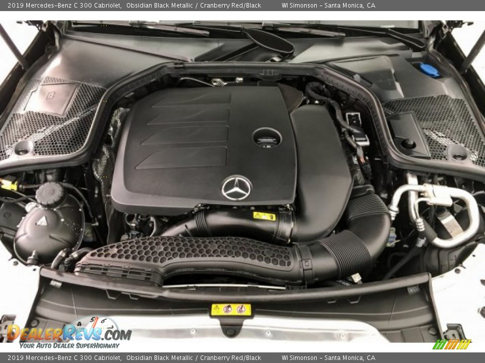 2019 Mercedes-Benz C 300 Cabriolet 2.0 Liter Turbocharged DOHC 16-Valve VVT 4 Cylinder Engine Photo #8