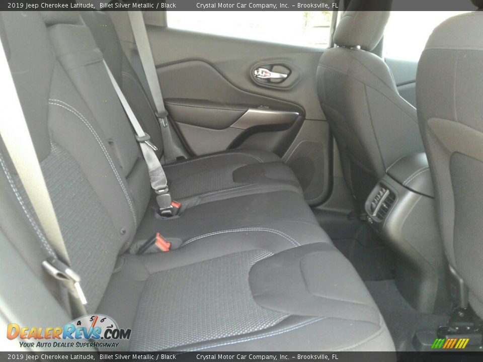 2019 Jeep Cherokee Latitude Billet Silver Metallic / Black Photo #11