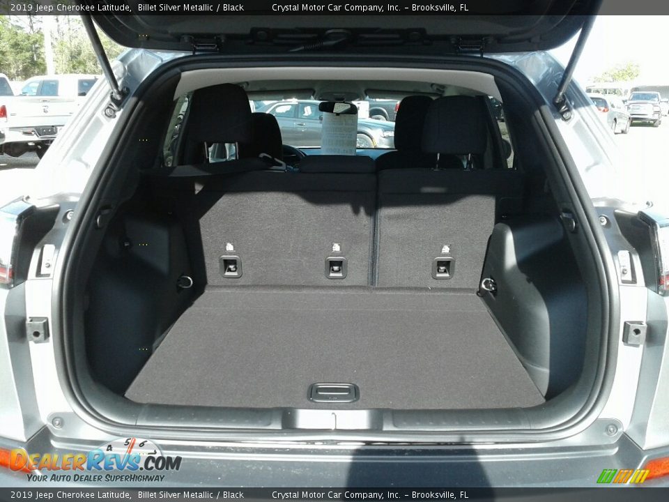 2019 Jeep Cherokee Latitude Billet Silver Metallic / Black Photo #19
