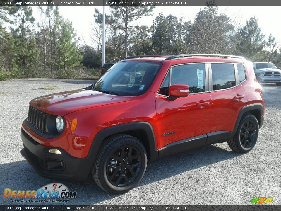 2018 Jeep Renegade Altitude Colorado Red / Black Photo #1