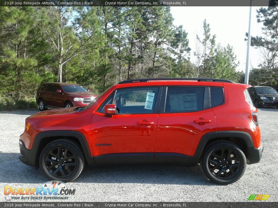 2018 Jeep Renegade Altitude Colorado Red / Black Photo #2