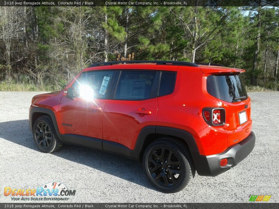 2018 Jeep Renegade Altitude Colorado Red / Black Photo #3