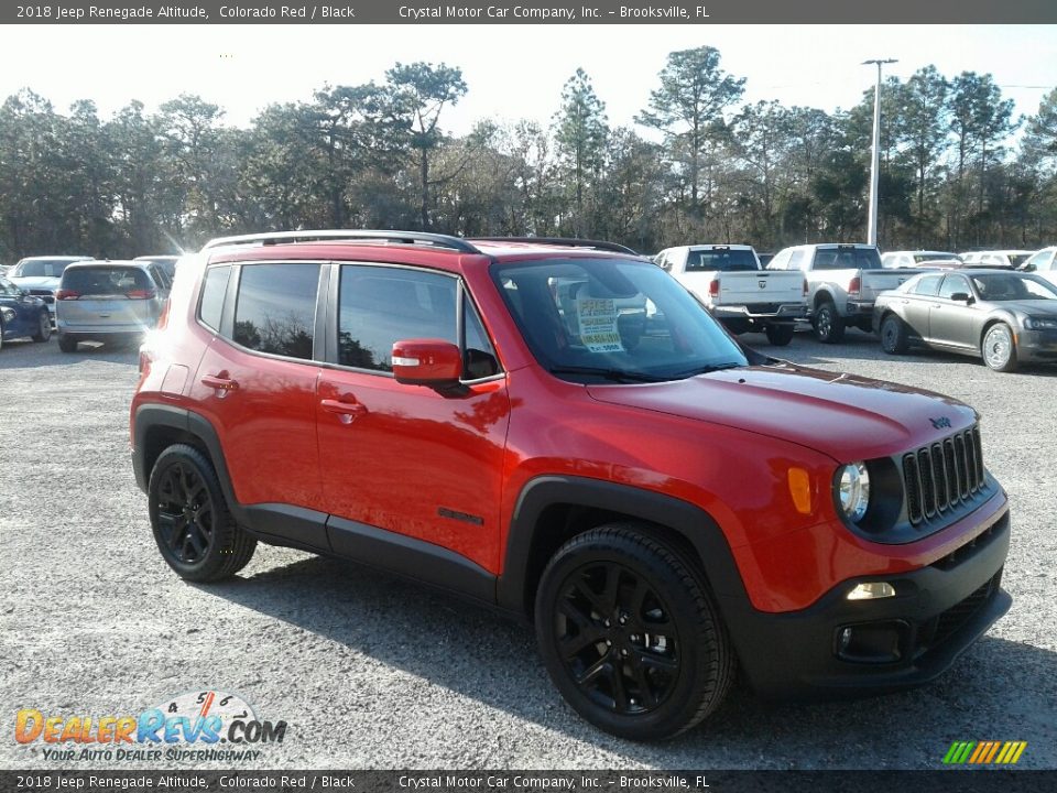 2018 Jeep Renegade Altitude Colorado Red / Black Photo #7