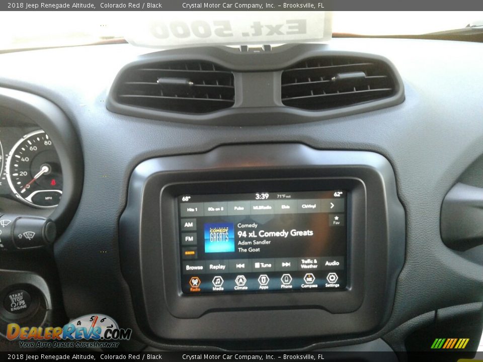 2018 Jeep Renegade Altitude Colorado Red / Black Photo #15
