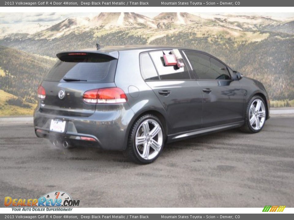 2013 Volkswagen Golf R 4 Door 4Motion Deep Black Pearl Metallic / Titan Black Photo #3