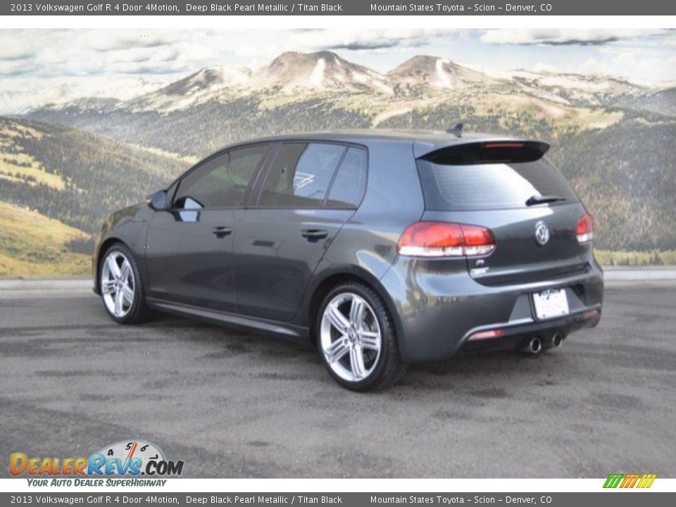 2013 Volkswagen Golf R 4 Door 4Motion Deep Black Pearl Metallic / Titan Black Photo #8