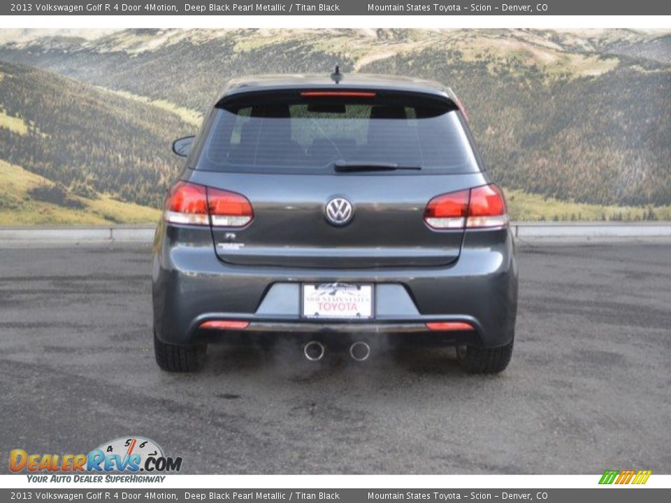 2013 Volkswagen Golf R 4 Door 4Motion Deep Black Pearl Metallic / Titan Black Photo #9