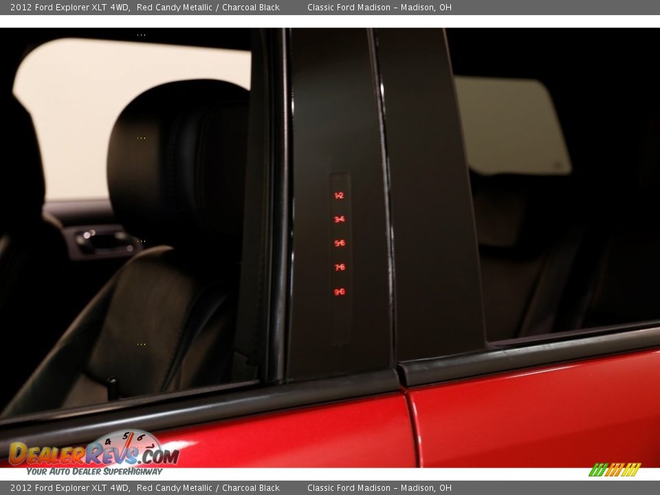 2012 Ford Explorer XLT 4WD Red Candy Metallic / Charcoal Black Photo #4