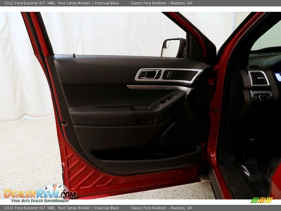 2012 Ford Explorer XLT 4WD Red Candy Metallic / Charcoal Black Photo #5